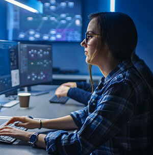 person-working-on-code